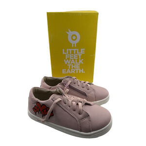 Old Soles #6027โ Girl's Q of Hearts Powder Pink Sneakers Kids Size US 13 EU 30